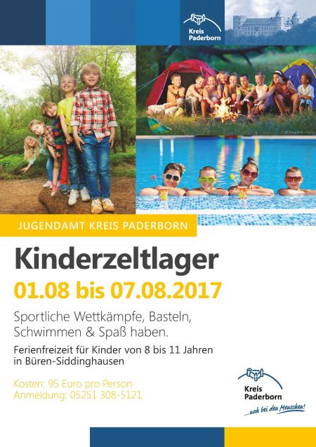 Ferienfreizeit Zeltlager 2017